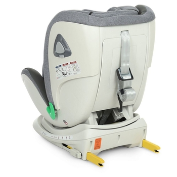 Автокрісло El Camino i-Trust ME 1081, світло-сіре (25014) - Pampik - 5