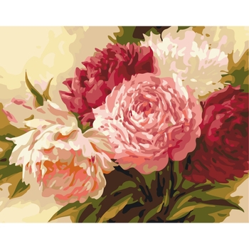 Картина за номерами ArtCraft Запашний букет 40x50 см (12158-AC) - Pampik