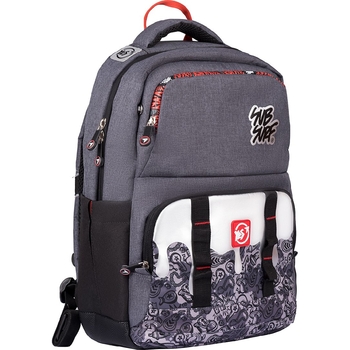 Рюкзак Yes TS-49 SubSurf Black and White, серый (558567) - Pampik - 2