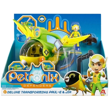 Ігровий набір Petronix Defenders Мега-трансформер Поллі та фігурка Джії (123195) - Pampik - 12