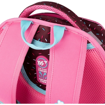 Рюкзак Yes S-58 Sweet cream, розовый с коричневым (553152) - Pampik - 5