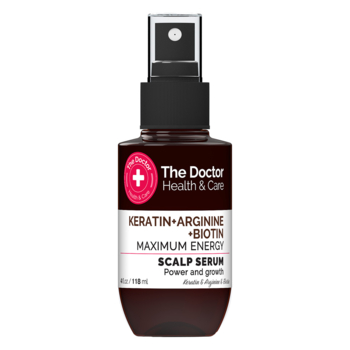 Сироватка для волосся The Doctor Health&Keratin + Arginine + Biotin Maximum Energy Scalp serum, 89 мл - Pampik