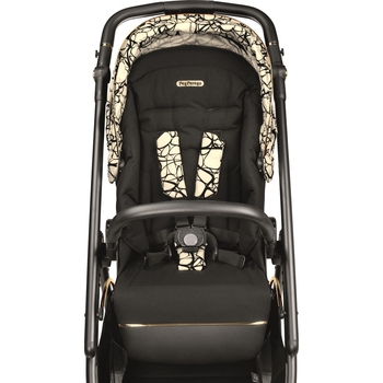 Коляска Peg-Perego Veloce Grafic Gold, 3 в 1, золота з чорним (PACK-VEL31SL50RO01) - Pampik - 17