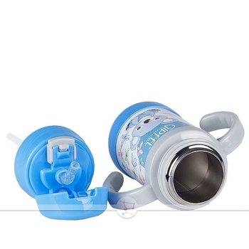 Вакуумний дитячий термос Gipfel Conto 260 мл блакитний (8138) - Pampik - 3