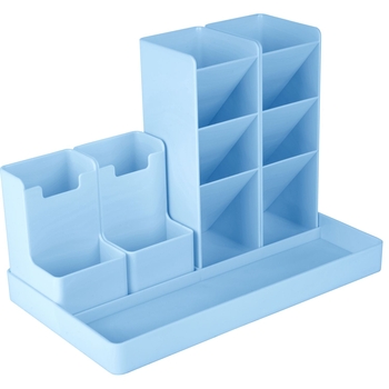 Настільний органайзер Yes My story crystal, з наліпками, 5 предметів, блакитний (450121) - Pampik - 2