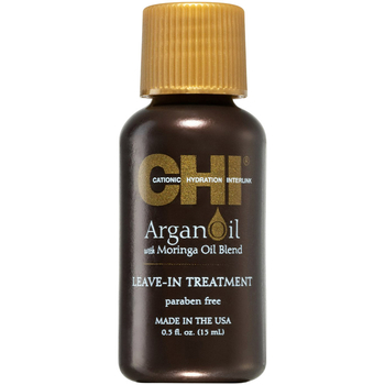 Восстанавливающее масло для волос CHI Argan Oil plus Moringa Oil Blend Leave-In Treatment, 15 мл - Pampik