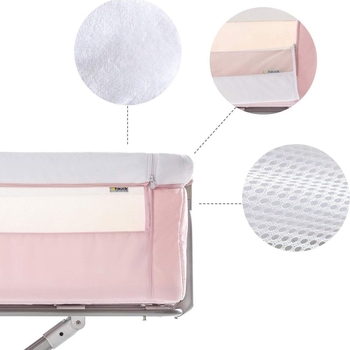 Приставне ліжко Hauck Face to Me Grey, сіре (60850-0) - Pampik - 10