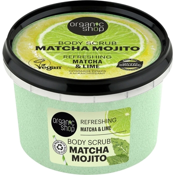 Скраб для тела Organic Shop Matcha Mojito Матча и Лайм 250 мл - Pampik