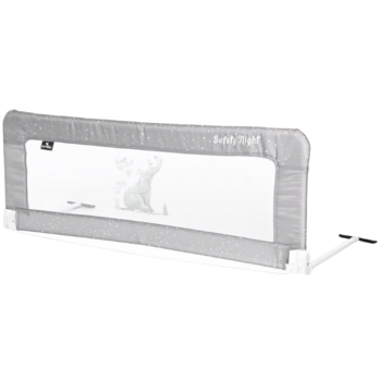Барьерка на кроватку Lorelli Safety Night серая (24589) - Pampik