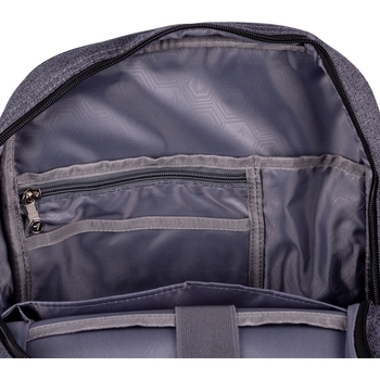 Рюкзак Yes S-86 AsPro, серый с черным (554635) - Pampik - 12