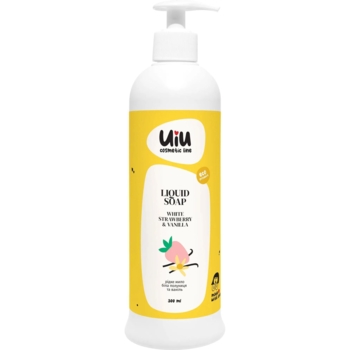 Рідке мило UIU Біла полуниця & Ваніль, 300 мл - Pampik