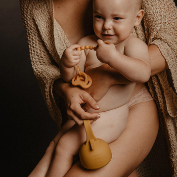 Футляр для пустушки Suavinex Colour Essence, силіконовий, сірий (401539) - Pampik - 2