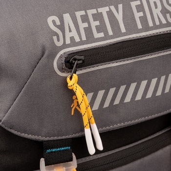 Рюкзак Yes TS-94-1 Andre Tan, сірий з чорним (559039) - Pampik - 12