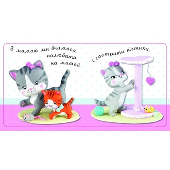 Картинки для дитинки. Дуже милі кошенята - Бомон Емілія, Беліно Наталя (978-966-10-4584-1) - Pampik - 4