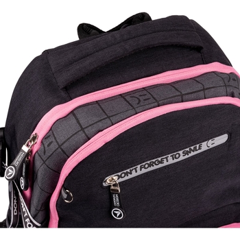 Рюкзак Yes T-117 Happy time, серый (558965) - Pampik - 8