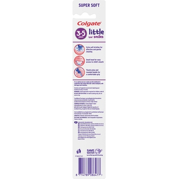 Дитяча зубна щітка Colgate Little Kids Smiles рожева - Pampik - 7