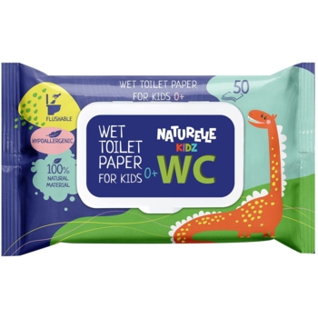 Вологий туалетний папір Naturelle kidz, 50 шт. - Pampik