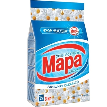 Пральний порошок універсальний Мара Ранкова свіжість 3 кг (32034) - Pampik
