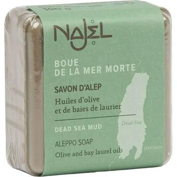 Алеппское мыло Najel Aleppo Soap Dead Sea Mud с минералами Мертвого моря 100 г - Pampik