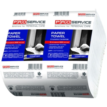 Паперові рушники PRO service Comfort Z, 200 шт. - Pampik