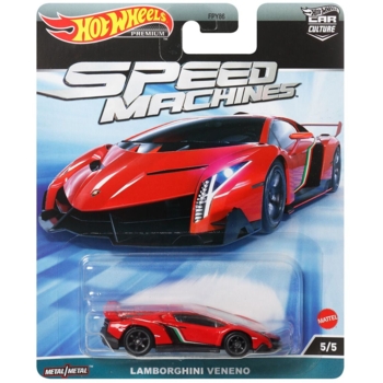 Автомодель Hot Wheels Car Culture Lamborghini Venero червона (FPY86/HKC41) - Pampik