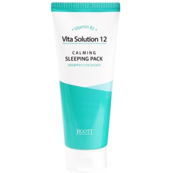 Нічна маска Jigott Vita Solution 12 Calming Sleeping Pack Заспокійлива 180 мл - Pampik