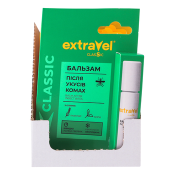 Бальзам Extravel Classic після укусів комах, 7 мл - Pampik - 3