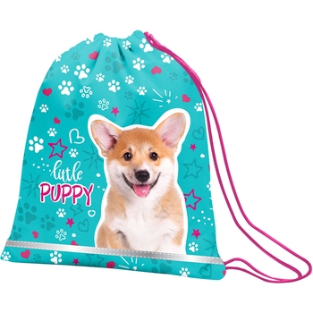 Сумка для взуття Smart SB-01 Corgi блакитна (559064) - Pampik