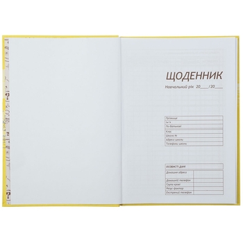 Щоденник шкільний ZiBi Kids Line Патріот Мода В5 40 листів (ZB.13765-09) - Pampik - 3