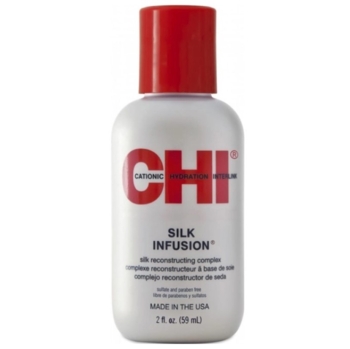 Відновлюючий комплекс для волосся з шовком CHI Silk Infusion, 59 мл - Pampik