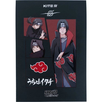 Блокнот-планшет Kite Naruto А5 в клітинку 50 аркушів (NR23-194-1) - Pampik