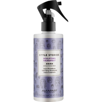 Скульптуруючий лак Alfaparf Milano Style Stories Sculpting Hairspray Extra-Strong Hold 250 мл - Pampik