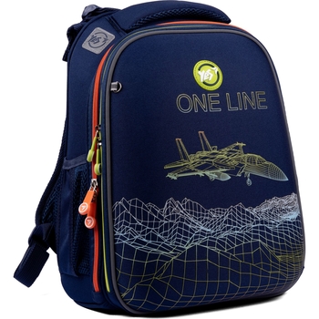 Рюкзак каркасний Yes H-12 Aircraft, синий (559023) - Pampik - 2