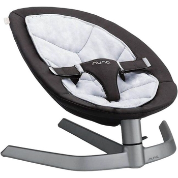 Шезлонг-гойдалка Nuna Leaf Twilight, чорний із сірим - Pampik - 2