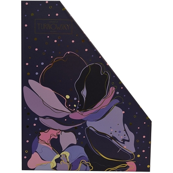 Лоток для документов Yes Viola, вертикальный, фольга, 32х25х8 см, темно-синий (707324) - Pampik - 2