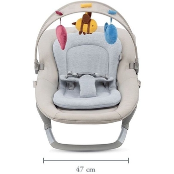 Крісло-шезлонг Inglesina Lounge Pepper-AZ96K9PPR, чорне (90729) - Pampik - 4