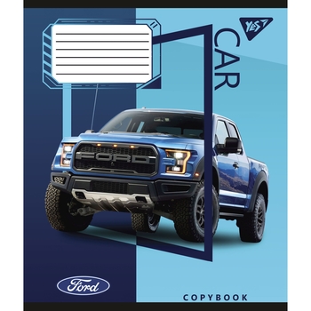 Зошит загальний Yes Colour Car, A5, в лінію, 60 листів - Pampik - 3