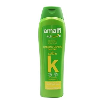 Шампунь з кератином Amalfi для жирного волосся, 750 мл - Pampik