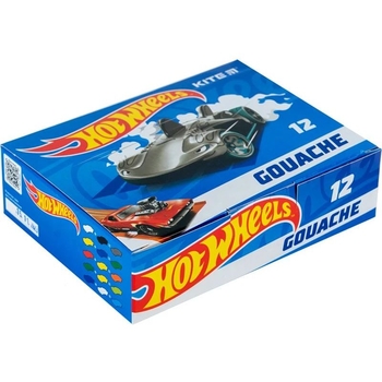 Фарби гуаш Kite Hot Wheels 12 кольорів (HW23-063) - Pampik
