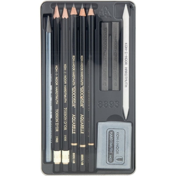 Набор художественный Koh-i-Noor Gioconda 10 предметов (8893) - Pampik