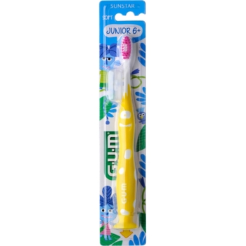 Зубная щетка GUM Junior Monster, мягкая, в ассортименте - Pampik