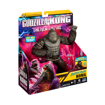 Ігрова фігурка Godzilla vs Kong Конг готовий до бою, зі звуком, 18 см (35507) - Pampik - 5