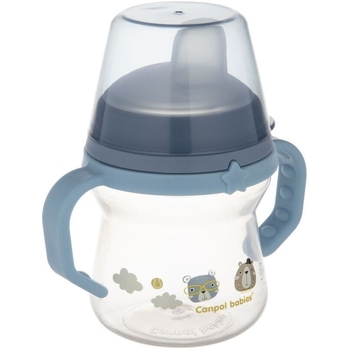 Кружка тренувальна Canpol babies First Cup Bonjour Paris, 150 мл, синій (612_blu) - Pampik - 2