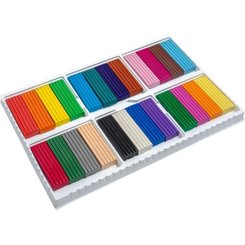 Пластилін ZiBi Kids Line Classic 24 кольори 480 г (ZB.6236) - Pampik - 2