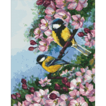 Набор с алмазной мозаикой Ідейка Неразлучная пара, 50х40 см (AMO7519) - Pampik