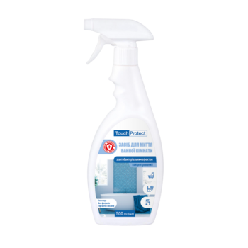 Средство для мытья ванной Touch Protect с антибактериальным эффектом, 500 мл - Pampik