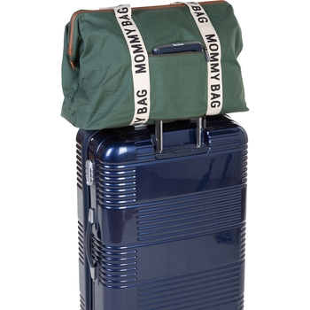 Сумка Childhome Mommy bag Signature - Canvas Green, зелений (CWMBBSCGR) - Pampik - 8