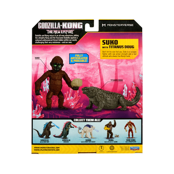 Набор фигурок Godzilla vs Kong Зуко с Дагом 9 см (35208) - Pampik - 5