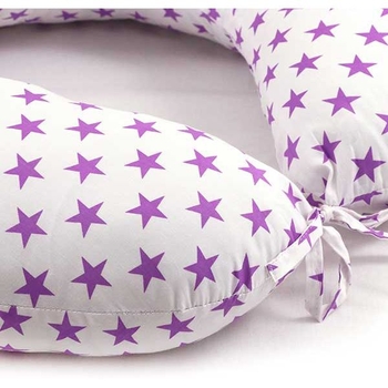 Подушка для кормления Руно Совы с наволочкой 65х65 см (909_Звезда) - Pampik - 3