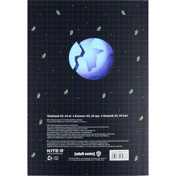 Книга записна Kite Mortal Kombat А5 без лініювання 64 аркушів (RM23-193-1) - Pampik - 3